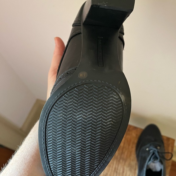 Tommy Hilfiger Black Lace Up Heels - Picture 7 of 9